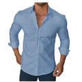 Camisa Social Masculina Slim fit Luxo Moda Estilosa
