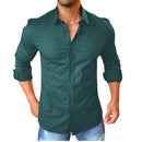 Camisa Social Masculina Slim fit Luxo Moda Estilosa