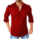 Camisa Social Masculina Slim fit Luxo Moda Estilosa